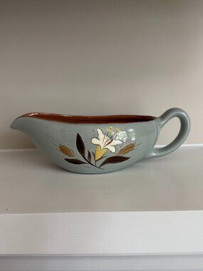 STANGL POTTERY Golden Harvest gravy boat